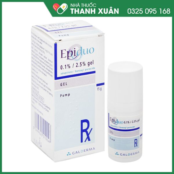 Epiduo điều trị mụn trứng cá